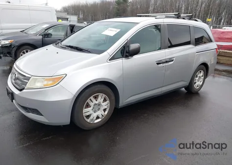2011 Honda Odyssey Lx из США, поврежденный, VIN 5FNRL5H2XBB036722